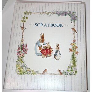 Vintage 1990 The Beatrix Potter Collection Peter Rabbit Baby Photo Album 12x15